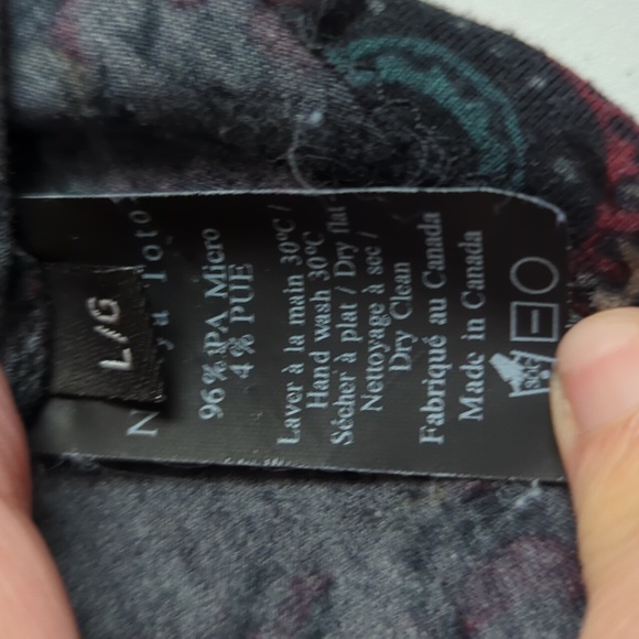 Nadya Toto , multicolor long sleeve mini dress, size L - Picture 6 of 7